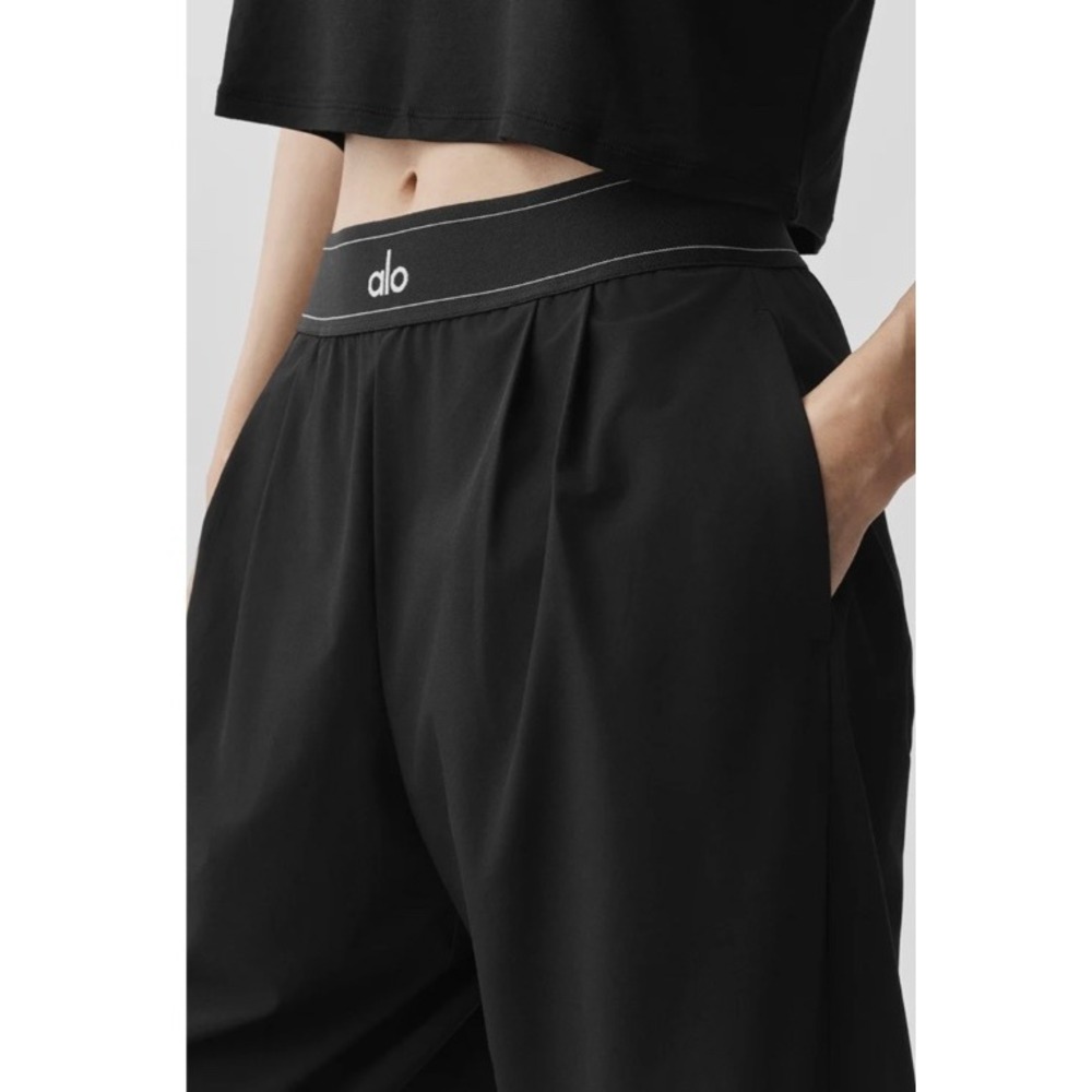 Alo Yoga Suit Up Trouser Regular Black Size Medium - Picture 7 of 10